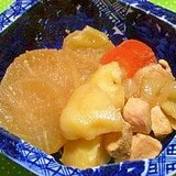 フワフワっ大根！味浸みも早い！ヘソ大根の煮物